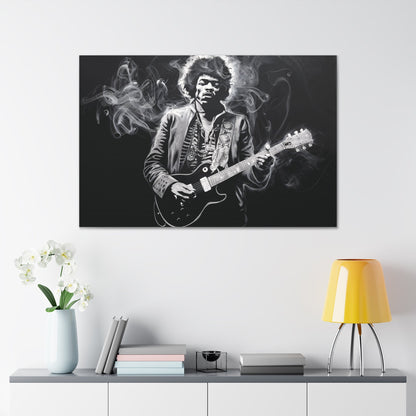 Up in SmokeUp in Smoke: Jimi Hendrix Fumage Art Print | Canvas Gallery Wrap | UniCanvasUp in Smoke: Jimi Hendrix Fumage Art Print | Canvas Gallery Wrap | Unique Rock Icon Decor -   Wall Art Decor
Jimi Hendrix Soot Painting - Innovative Fumage Art Print