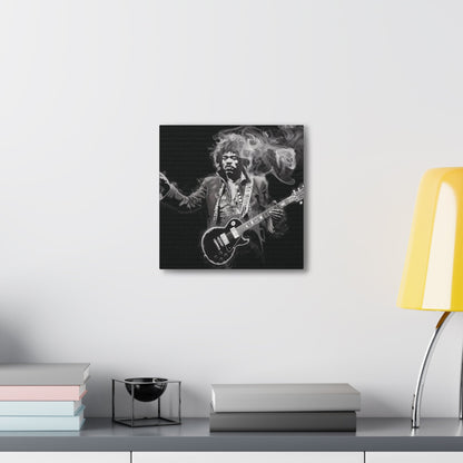 Peace and LovePeace and Love: Jimi Hendrix Fumage Art | Canvas Gallery Wrap | EthereCanvasPeace and Love: Jimi Hendrix Fumage Art | Canvas Gallery Wrap - Wall Art Decor
Jimi Hendrix Soot Painting - Innovative Fumage Art on Canvas
Experience the fiery pass