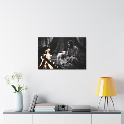 Divine Refuge IIDivine Refuge II: Jesus Christ and the Lamb - Illuminating Faith in DaCanvasDivine Refuge II: Jesus Christ and the Lamb - Illuminating Faith in Darkness | Limited Edition Christian Wall Art |  Modern Wall Art Decor
Description:
Experience th