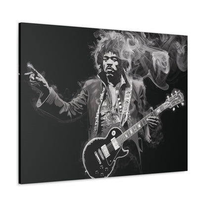 Peace and LovePeace and Love: Jimi Hendrix Fumage Art | Canvas Gallery Wrap | EthereCanvasPeace and Love: Jimi Hendrix Fumage Art | Canvas Gallery Wrap - Wall Art Decor
Jimi Hendrix Soot Painting - Innovative Fumage Art on Canvas
Experience the fiery pass