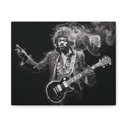 Peace and LovePeace and Love: Jimi Hendrix Fumage Art | Canvas Gallery Wrap | EthereCanvasPeace and Love: Jimi Hendrix Fumage Art | Canvas Gallery Wrap - Wall Art Decor
Jimi Hendrix Soot Painting - Innovative Fumage Art on Canvas
Experience the fiery pass