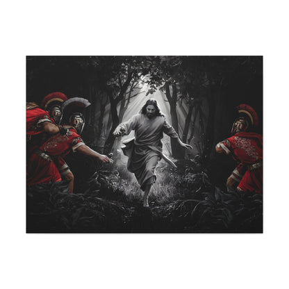 Divine Escape IIDivine Escape II: Jesus Christ's Cinematic Flight from Roman PersecutiCanvasDivine Escape II: Jesus Christ's Cinematic Flight from Roman Persecution - Limited Edition Christian Art Print |  Wall Art Decor
Description:
Experience the raw powe