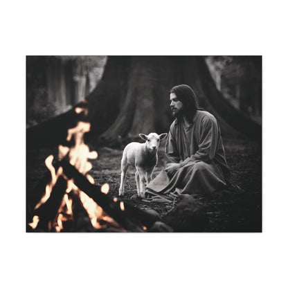 Divine Refuge IIDivine Refuge II: Jesus Christ and the Lamb - Illuminating Faith in DaCanvasDivine Refuge II: Jesus Christ and the Lamb - Illuminating Faith in Darkness | Limited Edition Christian Wall Art |  Modern Wall Art Decor
Description:
Experience th