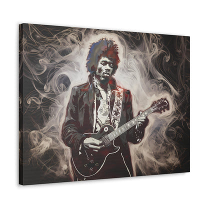 Star Power"Star Power" Ethereal Soot Portrait: Jimi Hendrix's Fiery Performance Canvas"Star Power" Ethereal Soot Portrait: Jimi Hendrix's Fiery Performance
Experience the raw intensity of Jimi Hendrix like never before with this mesmerizing Fumage art