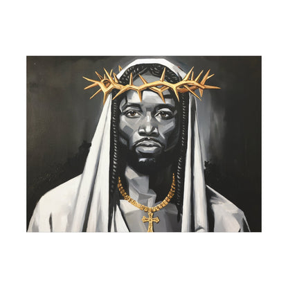 Ecce Homo Black Jesus Wall Art - Christian Wall Art