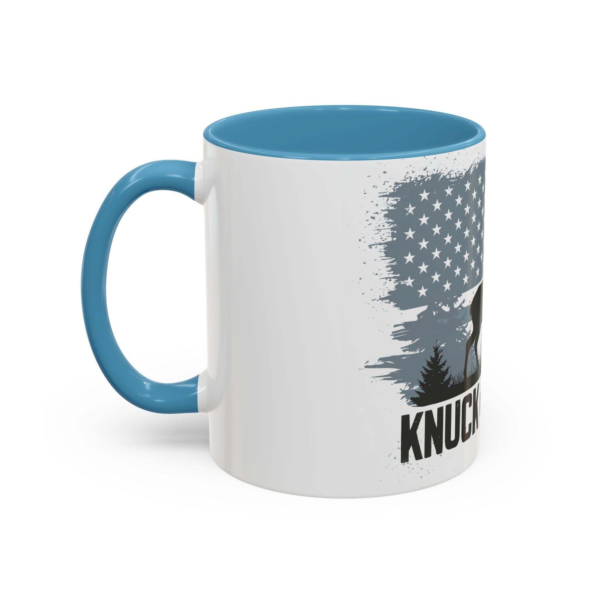 nullKnuck If You Buck Hunting Mug | 11oz & 15oz Ceramic Coffee Mug with AmMugKickstart your mornings during hunting season—or anytime—with the Knuck If You Buck Hunting Mug . Featuring a bold buck silhouette paired with a striking American fl