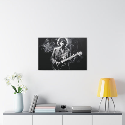 Up in SmokeUp in Smoke: Jimi Hendrix Fumage Art Print | Canvas Gallery Wrap | UniCanvasUp in Smoke: Jimi Hendrix Fumage Art Print | Canvas Gallery Wrap | Unique Rock Icon Decor -   Wall Art Decor
Jimi Hendrix Soot Painting - Innovative Fumage Art Print