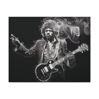 Peace and LovePeace and Love: Jimi Hendrix Fumage Art | Canvas Gallery Wrap | EthereCanvasPeace and Love: Jimi Hendrix Fumage Art | Canvas Gallery Wrap - Wall Art Decor
Jimi Hendrix Soot Painting - Innovative Fumage Art on Canvas
Experience the fiery pass