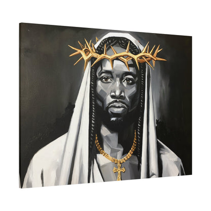 Ecce Homo Black Jesus Wall Art -  Bedroom Decor Wall Art