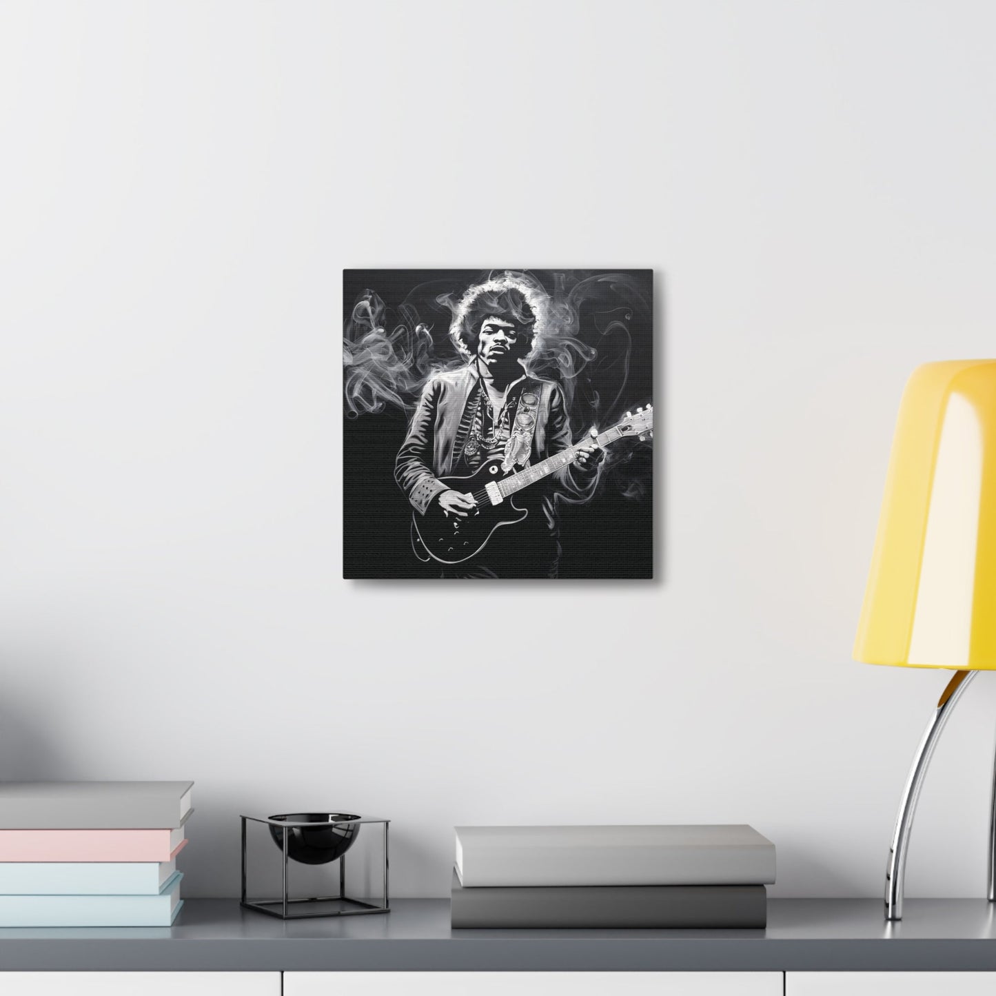 Up in SmokeUp in Smoke: Jimi Hendrix Fumage Art Print | Canvas Gallery Wrap | UniCanvasUp in Smoke: Jimi Hendrix Fumage Art Print | Canvas Gallery Wrap | Unique Rock Icon Decor -   Wall Art Decor
Jimi Hendrix Soot Painting - Innovative Fumage Art Print