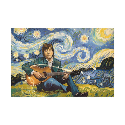 Paul McCartney Van Gogh-Style Art Print | Limited Edition Decor - Paul McCartney Tour 2025 - Fan Poster Art